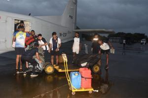 Indian Navy teams mobilised for relief in flood-hit Kolhapur, Sangli