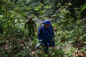 Malaysia uses helicopter, dogs in search for missing UK teen