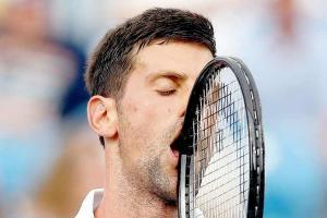 Novak Djokovic falls flat against Daniil Medvedev