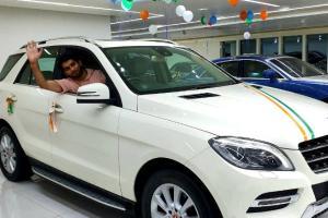 Priyansh Jora buys a swanky new car