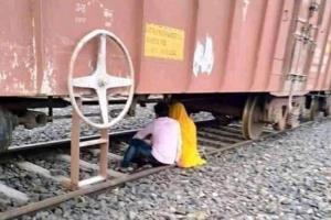 Indian Railways share photo of couple under train, Internet goes crazy