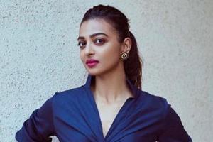 Radhika Apte aces this cerulean blue dress she opted for an event