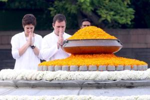 Congress leaders pay tribute to Rajiv Gandhi on 75th birth anniversary
