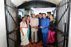 Ram Nath Kovind inaugurates bunker museum at Raj Bhavan in Mumbai