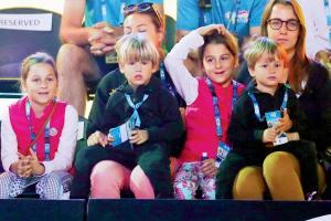 Never thought I'll have so many children, says Roger Federer