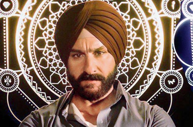Saif Ali Khan in a still from Sacred Games