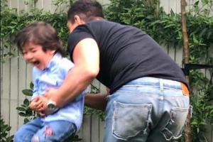 Pic: Taimur Ali Khan's play date with daddy Saif Ali Khan is the cutest