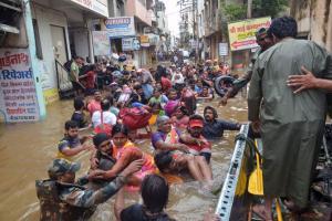 Maharashtra Floods: 12 Navy rescue teams sent to flood-hit Sangli