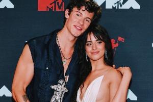 Camila Cabello watches Shawn Mendes perform at Brooklyn Concert