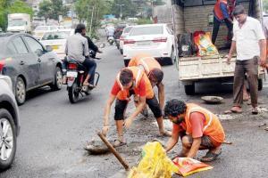 BMC runs out of cold mix to fix potholes in Mumbai