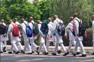 Etawah ragging case: First year students forced to shave heads, salute 