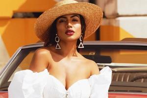 Urvi Shetty during a photoshoot