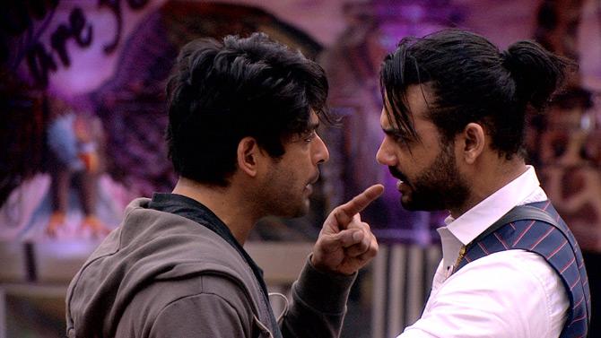 Bigg Boss Week 9 Sidharth Vishal s fight Asim Himanshi s romance