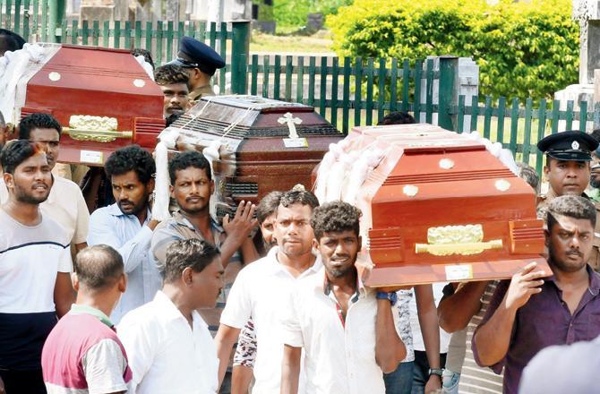 Seven suicide bombers carried out multiple blasts that tore through three churches and three luxury hotels in Sri Lanka on Easter Sunday on April 21, killing 321 people in the country's worst terror attack. The series of bomb blasts, that targeted Easter worshippers and high-end hotels popular with international guests, killed over 290 people and injured more than 500 others. Forty suspects, including the driver of a van allegedly used by the suicide bombers, were arrested in connection with the attacks.