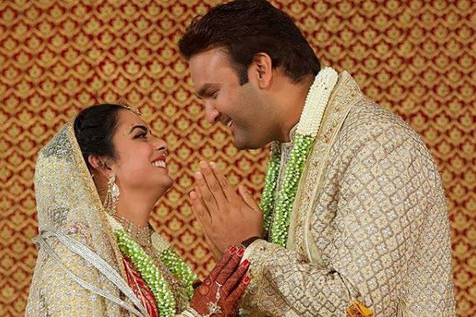 Isha Ambani & Anand Piramal  wedding pictures