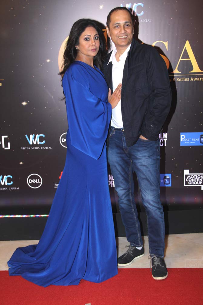 Shefali Shah and producer-director husband Vipul Shah also attended the Critics' Choice Shorts and Series Awards 2019. Shefali looked like a million bucks in a royal blue flowy gown.