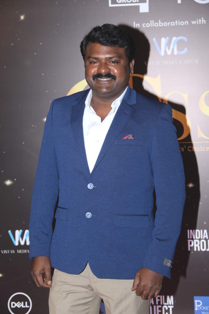 Suhas Sirsat, known for portraying Datta in the hugely popular Marathi TV show Ratris Khel Chale, was also seen at the awards ceremony.