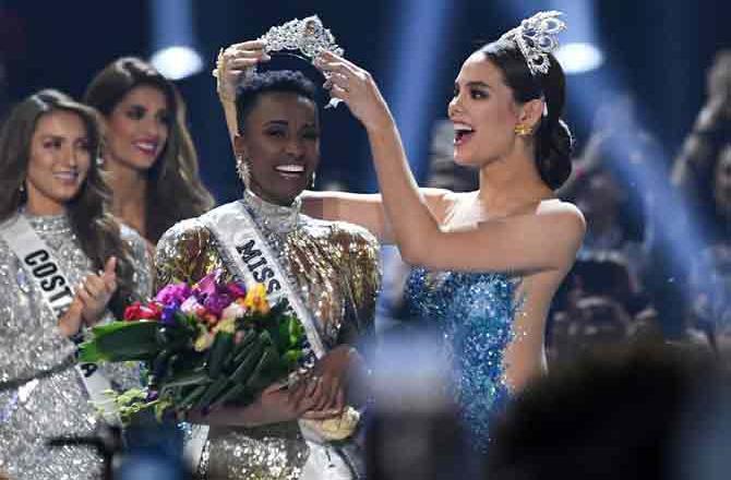South Africa's Zozibini Tunzi was crowned Miss Universe 2019 in a televised event in Atlanta on December 8.The South African contestant beats Puerto Rico's Madison Anderson and Mexico's Sofia Aragon, who settled for first runner up and second runner up titles respectively. Tunzi was crowned by her predecessor Catriona Gray of Philippines.