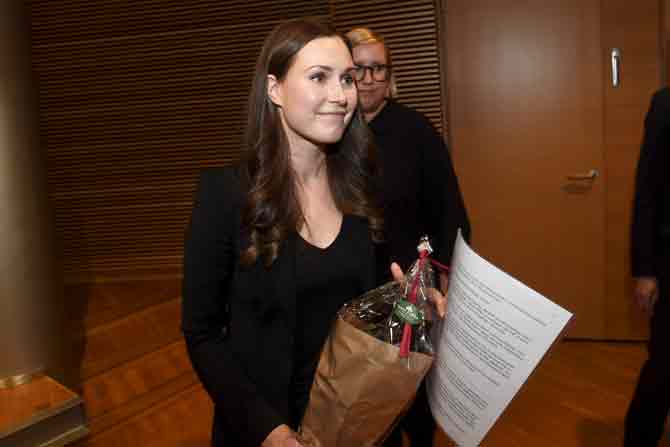 Finland's parliament chose Sanna Marin as the country's new prime minister, making the 34-year-old the world's youngest sitting head of government on December 10. Marin is heading a five-party, center-left coalition. The four other parties in the coalition are headed by women.