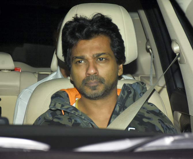 Actor and producer Nikhil Dwivedi also attended the special screening of his film Dabangg 3 in Andheri.