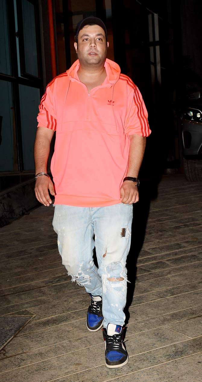 Chhichhore star Varun Sharma also attended filmmaker Dinesh Vijan's party. The actor will be seen in Vijan's Roohi Afza alongside Rajkummar Rao and Janhvi Kapoor.