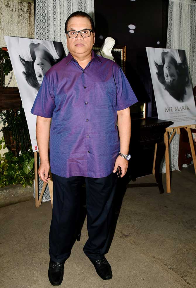 Ramesh Taurani was also snapped at the screening.