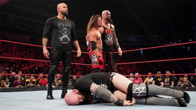 The O.C., who later ambushed Randy Orton as well as The Viking Raiders, who came to save him, were standing tall as Raw ended