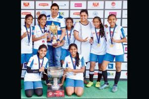 Sitaram Mills girls are U-16 champions