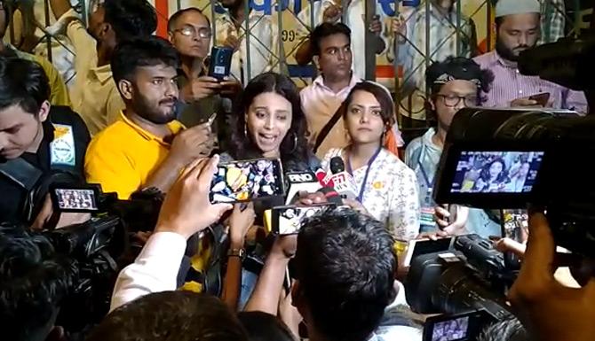 Farhan Akhtar, Anurag Kashyap, Swara Bhaskar, and Aditi Rao Hydari were among the prominent faces from the film industry to join the protest