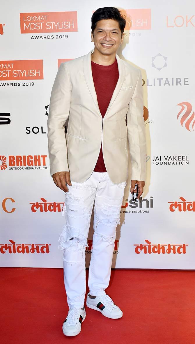 Singer Shaan was also one of the Bollywood guests who appeared at the award function.