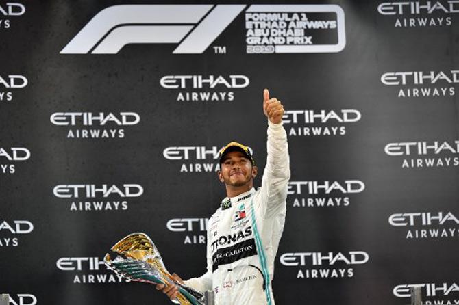 Lewis Hamilton won his sixth Formula One championship finishing with 413 points, the highest ever in F1 history. Hamilton is now one title away from equalling legend Michael Schumacher's record.