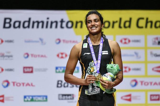 Indian shuttler PV Sindhu created history when she defeated Nozomi Okuhara of Japan in the Badminton World Championships. Sindhu became the first Indian ever to win a gold at the World Championships.