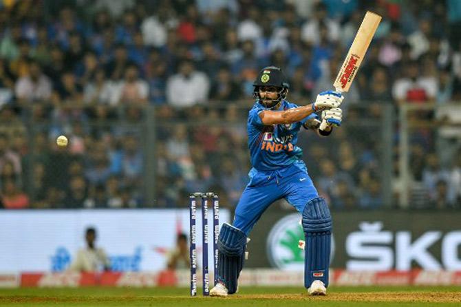 Indian skipper Virat Kohli proved his class yet again as he emerged as the highest run-scorer in the calendar year for the fourth time in a row. Virat Kohli scored a total of 2455 runs in ODIs, Tests and T20Is in 44 matches at an average of 64.60. He hit a total of 7 centuries and 14 fifties.