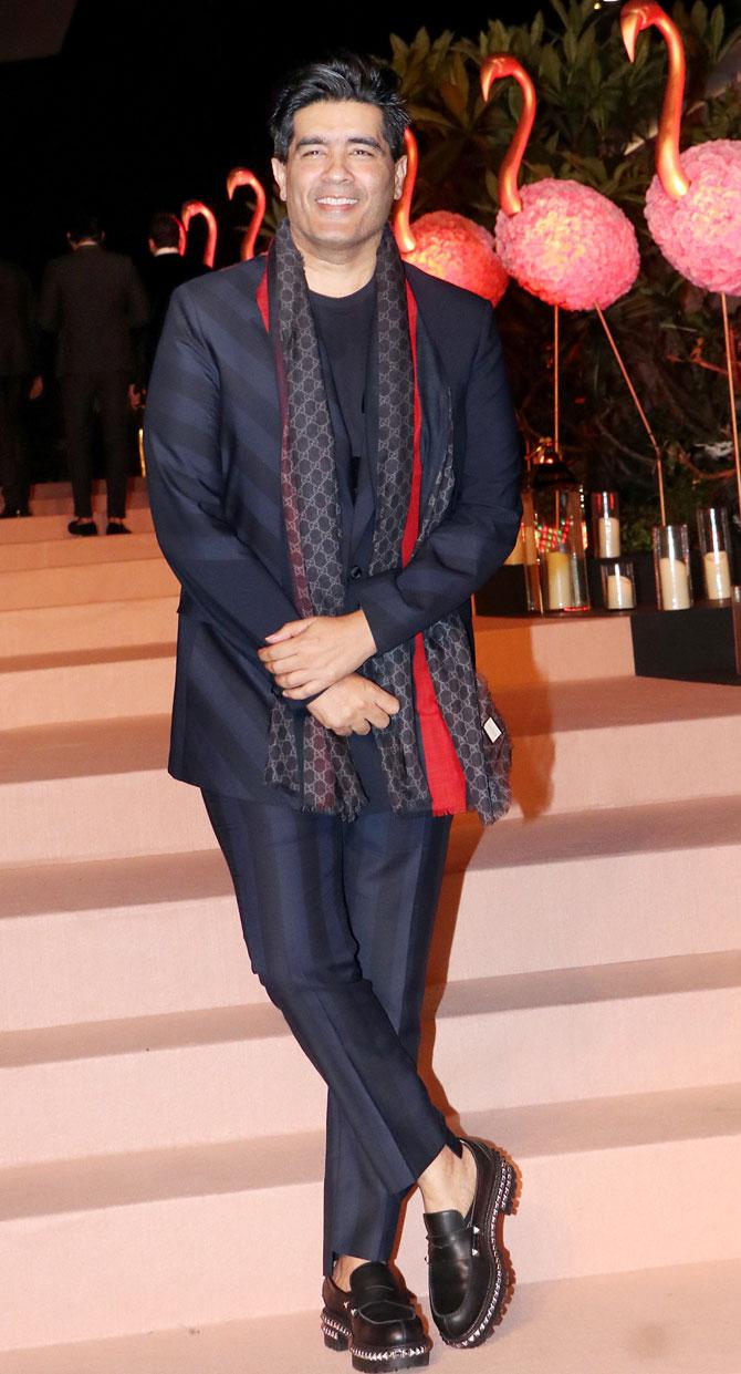 Ace designer Manish Malhotra was also spotted at the event.