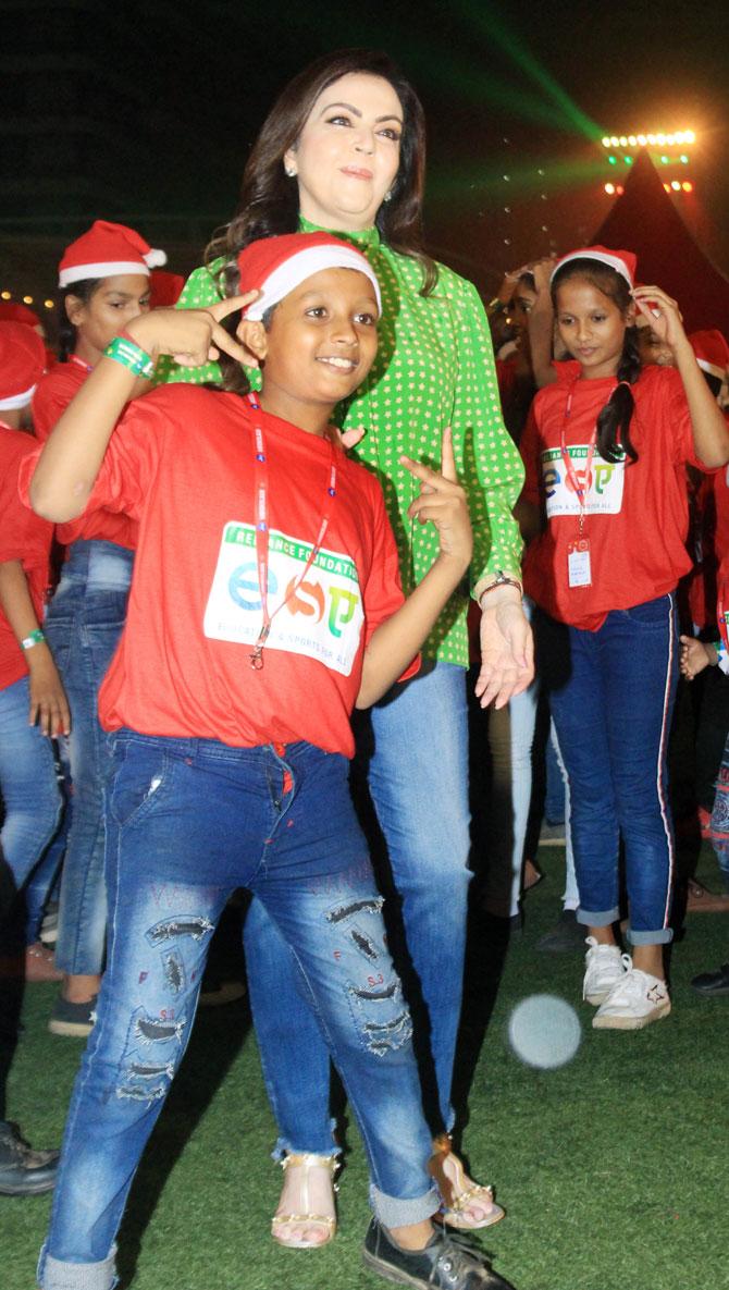 Children carried back the memories of a mesmerising experience and special gifts handed over to them by Ambani and Santa Claus, the statement said.
