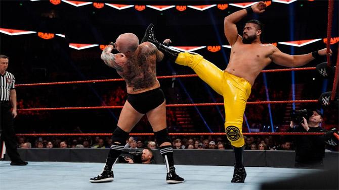 Andrade went on to extend his winning streak on Monday Night Raw after he defeated Eric Young in a singles match