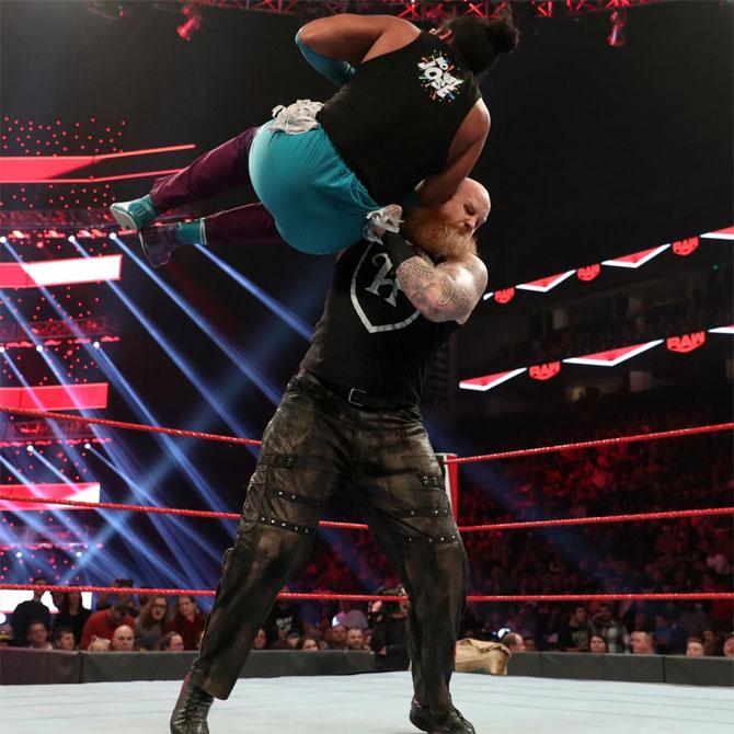 Eric Rowan made short work of No Way Jose as he hit the Iron Claw for the win