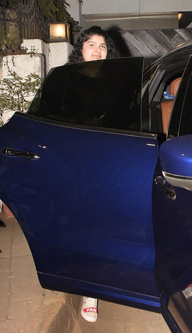 Arjun Kapoor came in with sister Anshula for the party. Anshula Kapoor just turned a year older on December 29.