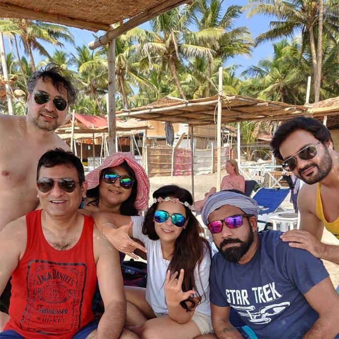 A few pictures from Mona's Goa trip with friends, before the big fat Indian wedding, have gone viral on the internet!