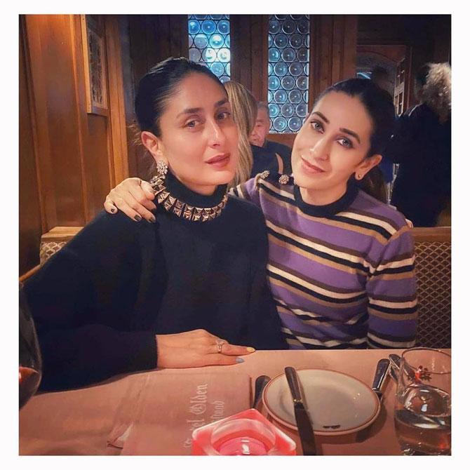 It's that time of the year when Bollywood stars fly out of India on vacation, to usher a brand new year. This year is no exception. Kapoor sisters - Karisma and Kareena were in Switzerland, along with Saif Ali Khan and his little one - Taimur Ali Khan.