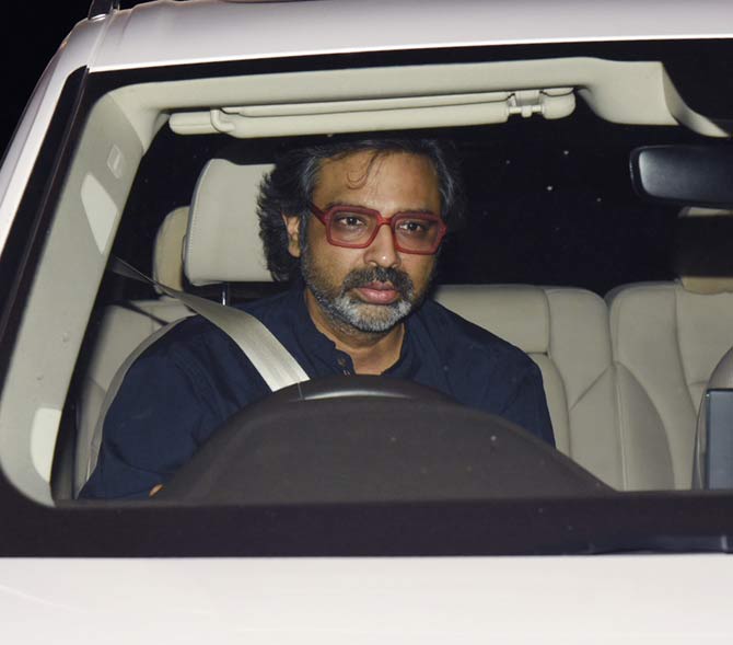 Ashutosh Gowariker's brother Avinash also attended the special screening of Panipat at the YRF Studios in Andheri.