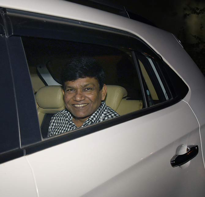 Jayantilal Gada also attended the special screening Panipat at a preview theatre in Andheri.
