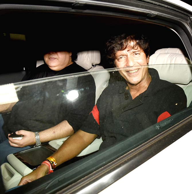 Chunky Panday and Sajid Khan also attended the special screening of Panipat.