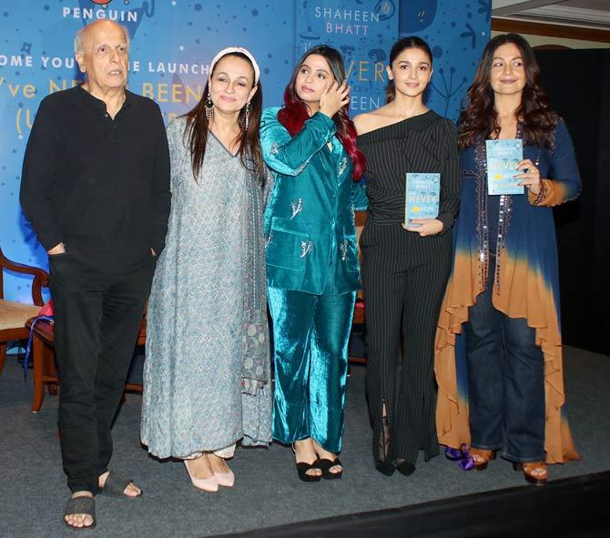 At the event in Mumbai, Alia got emotional and said that despite living with Shaheen all her life, she got to know about what her sister was going through only after reading the book.
