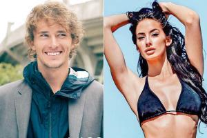 German model Brenda Patea confirms dating tennis ace Alexander Zverev