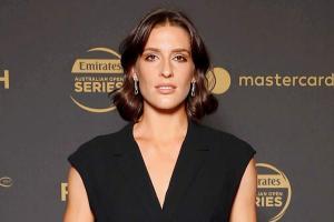 Tennis star Andrea Petkovic works as TV reporter too