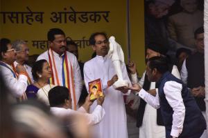 Uddhav Thackeray becomes first from the family to visit Chaityabhoomi