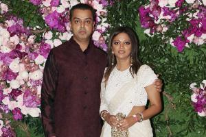 Take a look at these candid photos of Milind Deora with wife Pooja