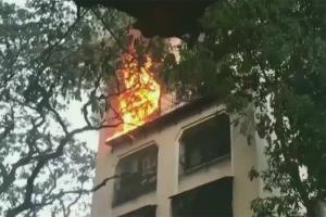 Fire breaks out at residential building in Ghatkopar, 20 rescued