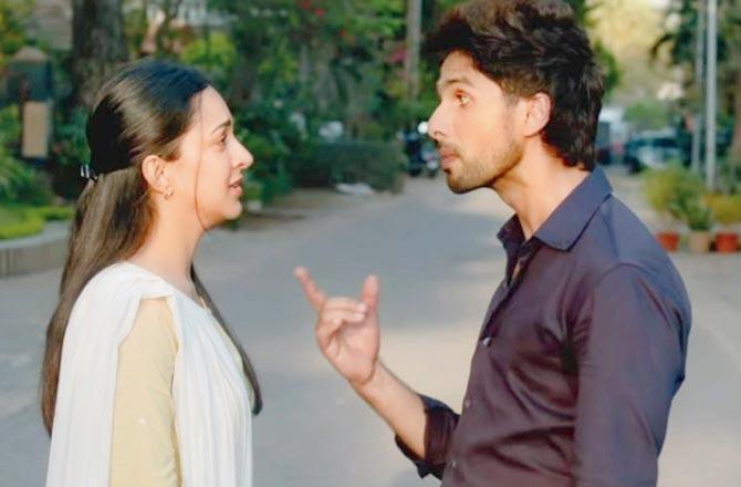 A still from Kabir Singh